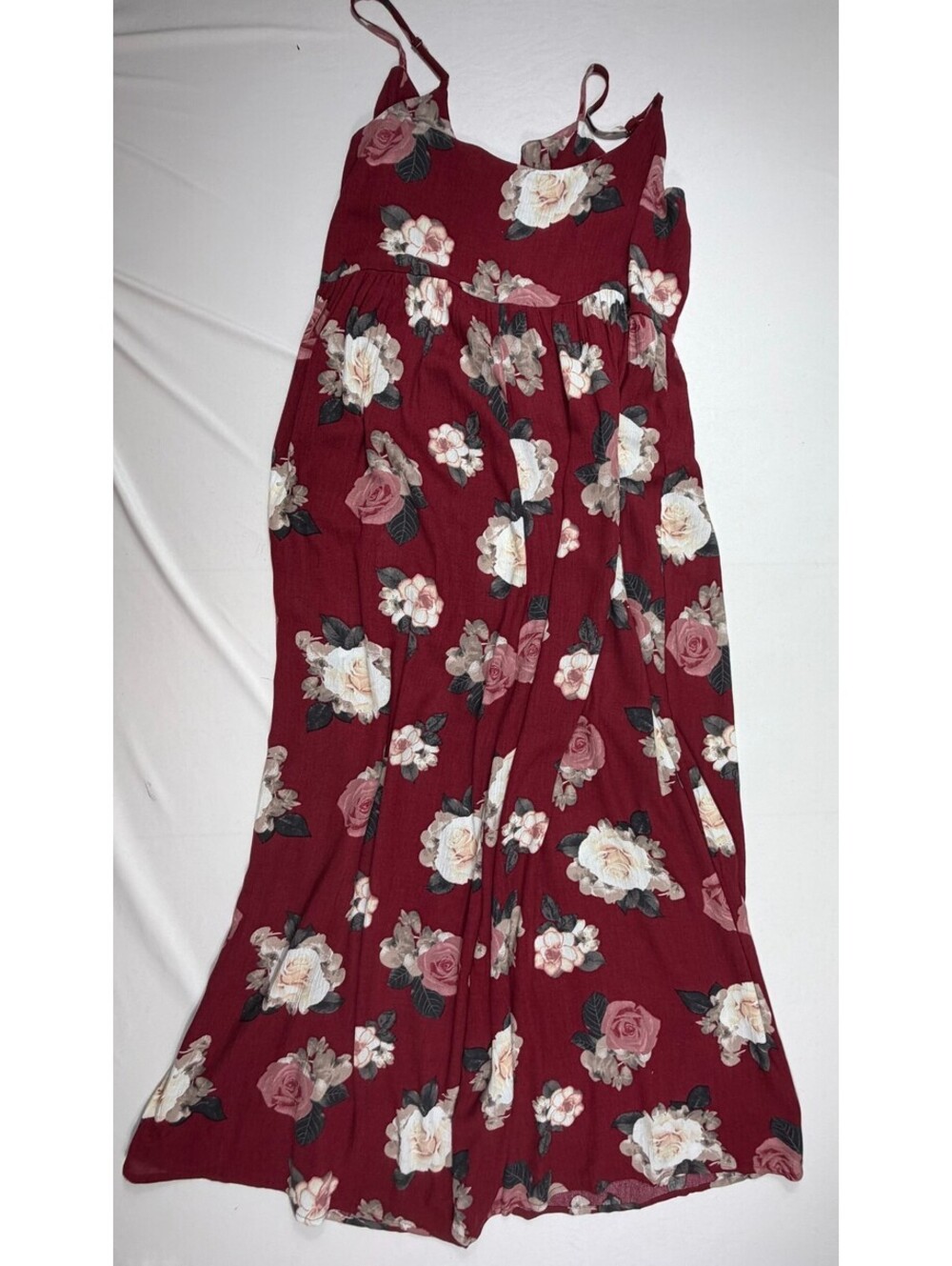 Kori America Women's Floral Rayon Maxi Dress Size Small